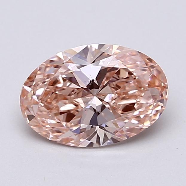 1.50 Ct. Fancy Vivid  Pink Oval Lab Grown Diamond