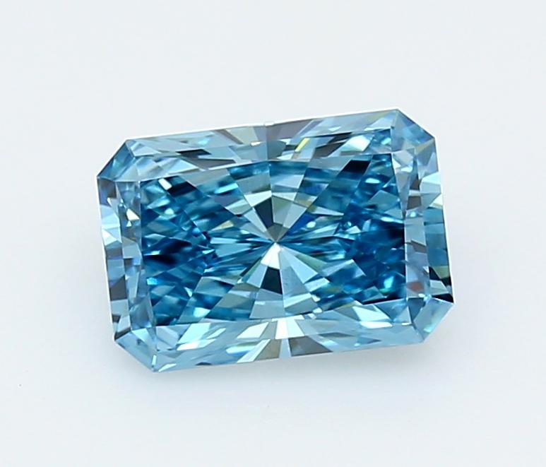 2.02 Ct. Fancy Vivid  Blue Radiant Lab Grown Diamond