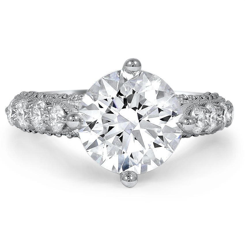 Custom Luxe Heirloom Diamond Ring