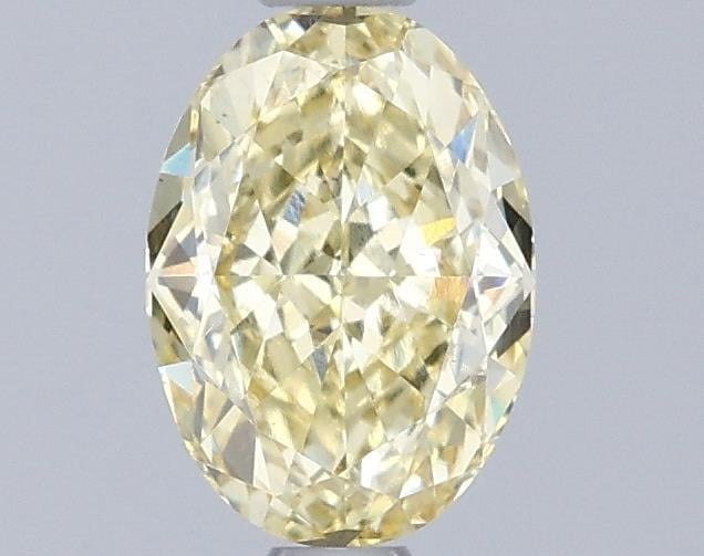 1.01 Ct. Fancy Intense Yellow Oval Lab Grown Diamond