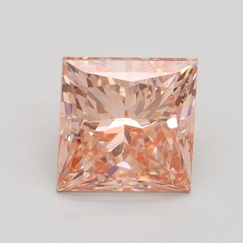 1.81 Ct. Fancy Intense Pink Princess Lab Grown Diamond
