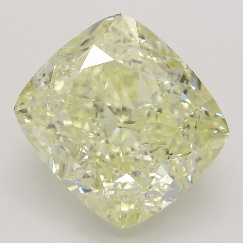 7.05 Ct. Fancy Light Yellow Cushion Diamond