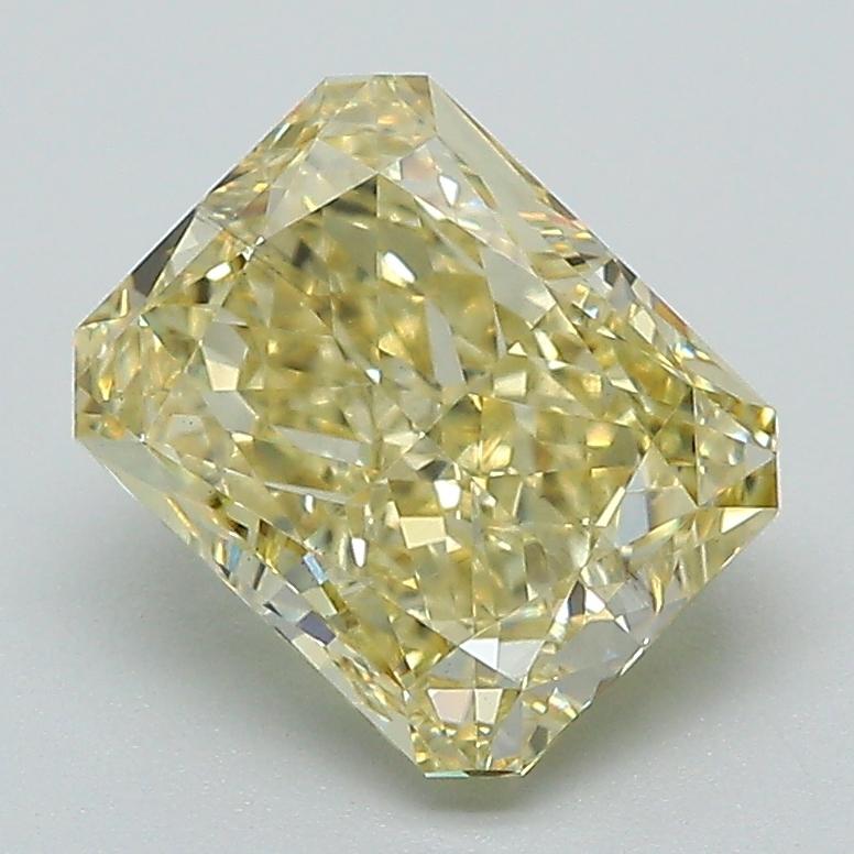 2.40 Ct. Fancy Intense  Yellow Radiant Lab Grown Diamond