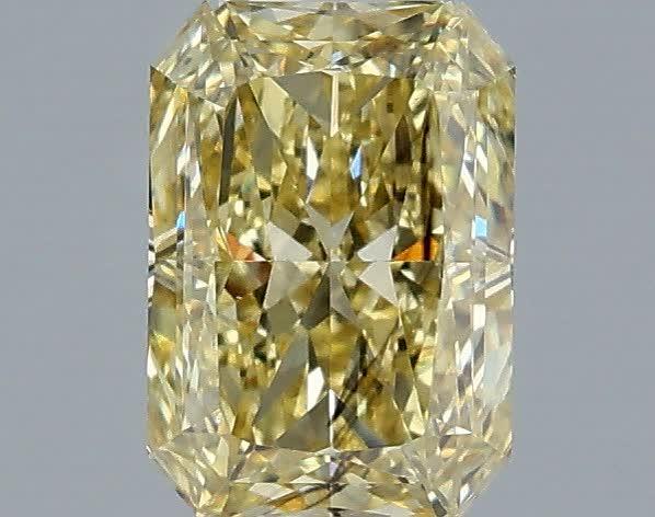 1.10 Ct. Fancy Yellow Radiant Lab Grown Diamond