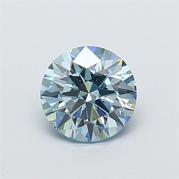1.00 Ct. Fancy Intense Blue Round Lab Grown Diamond