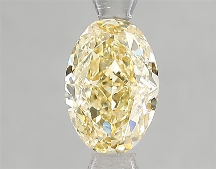 1.10 Ct. Fancy Intense Yellow Oval Lab Grown Diamond