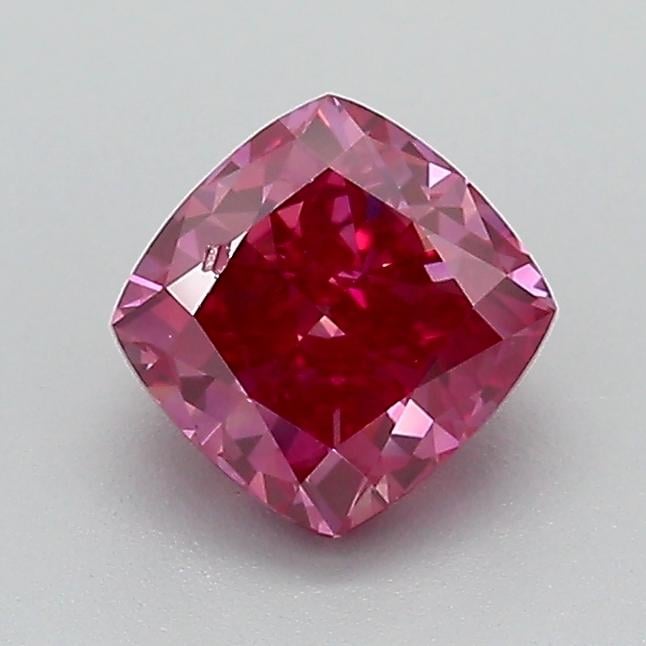 1.01 Ct. Fancy Red Cushion Lab Grown Diamond