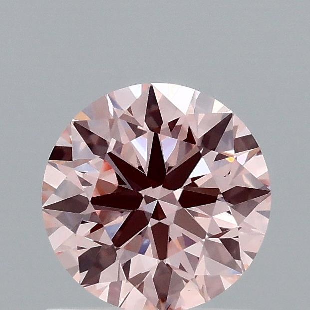 0.94 Ct. Fancy Intense Pink Round Lab Grown Diamond