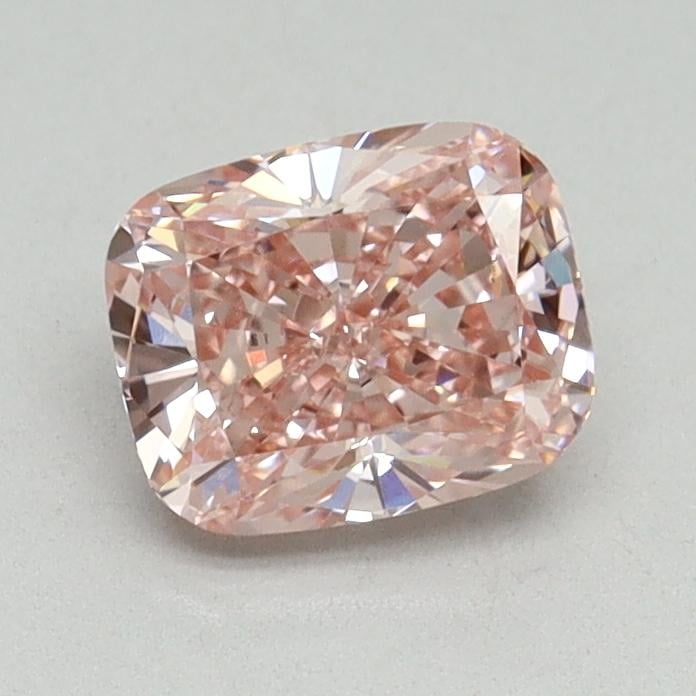 1.01 Ct. Fancy Intense Pink Cushion Lab Grown Diamond