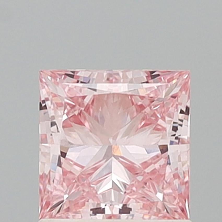 1.21 Ct. Fancy Intense Pink Princess Lab Grown Diamond