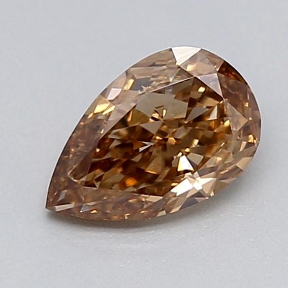 0.32 Ct. Fancy Light  Brown Pear Lab Grown Diamond