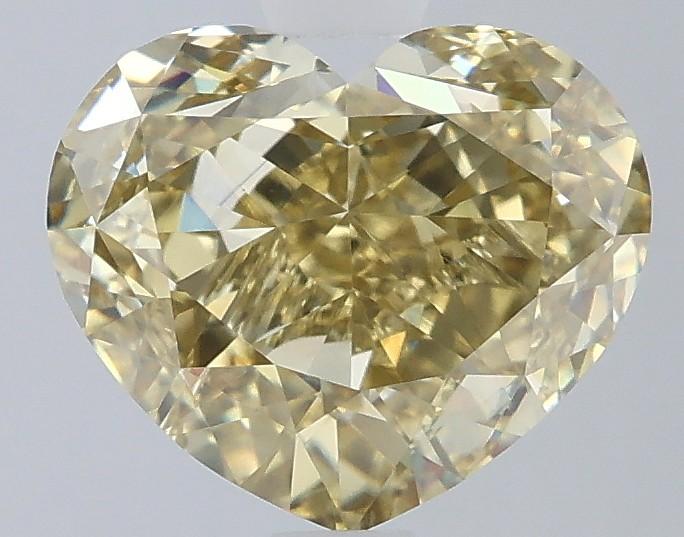 2.33 Ct. Fancy Yellow Heart Lab Grown Diamond
