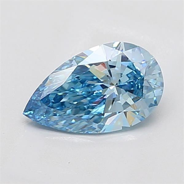 1.50 Ct. Fancy Vivid Blue Pear Lab Grown Diamond