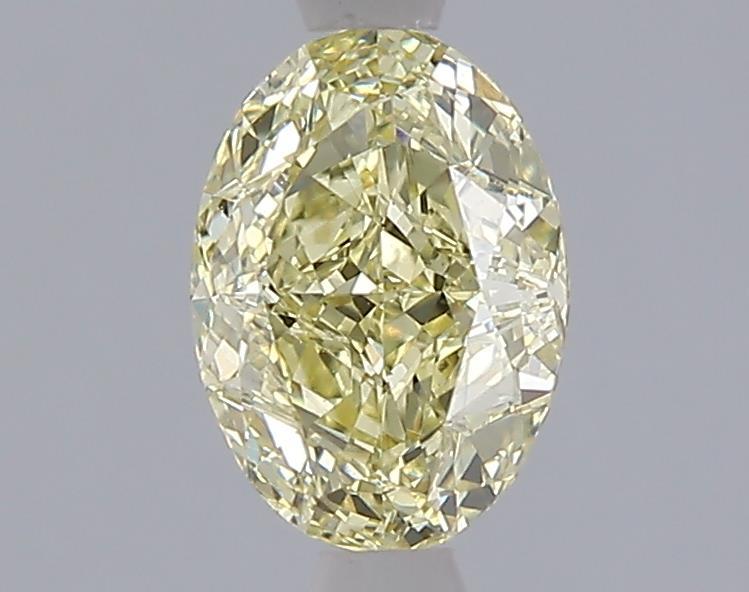 1.07 Ct. Fancy Yellow Oval Lab Grown Diamond