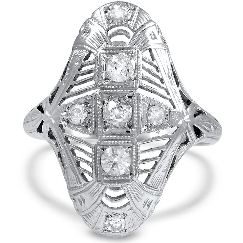 Edwardian Diamond Vintage Ring