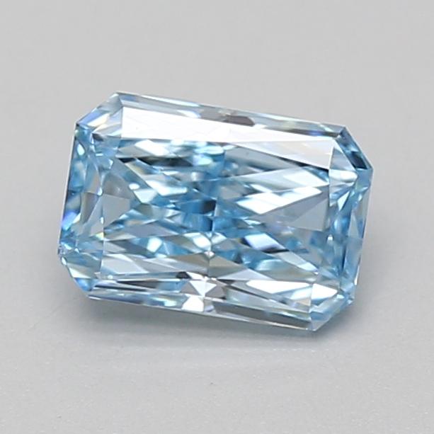 1.09 Ct. Fancy Vivid Blue Radiant Lab Grown Diamond