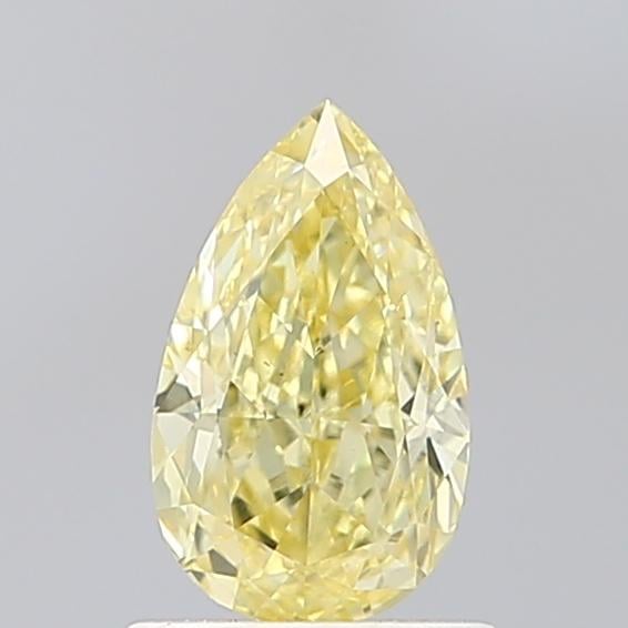 1.06 Ct. Fancy Intense Yellow Pear Lab Grown Diamond