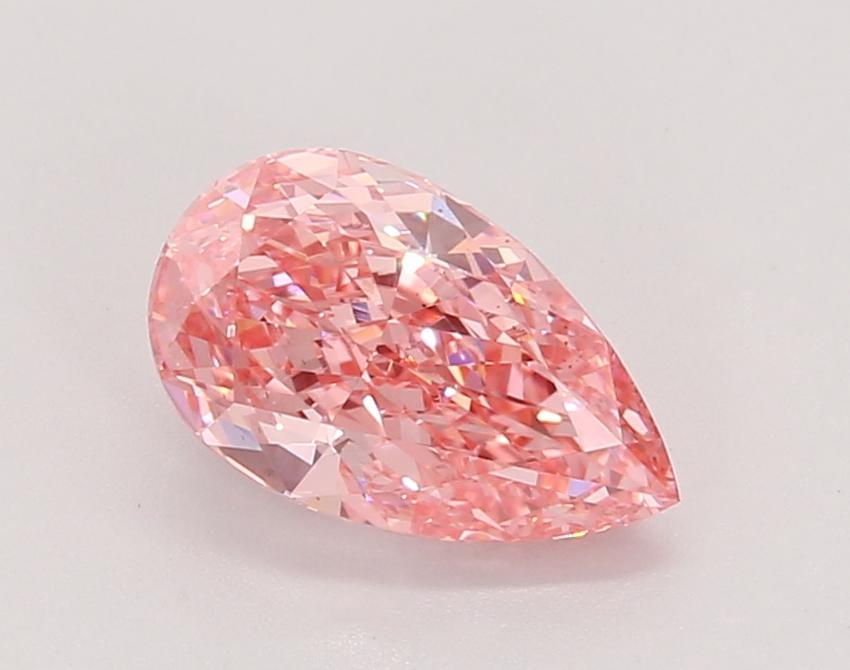 1.51 Ct. Fancy Vivid Pink Pear Lab Grown Diamond