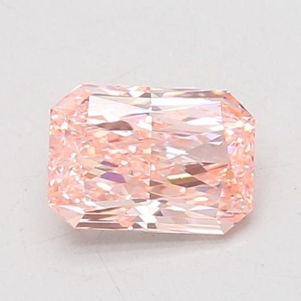 1.03 Ct. Fancy Vivid Pink Radiant Lab Grown Diamond