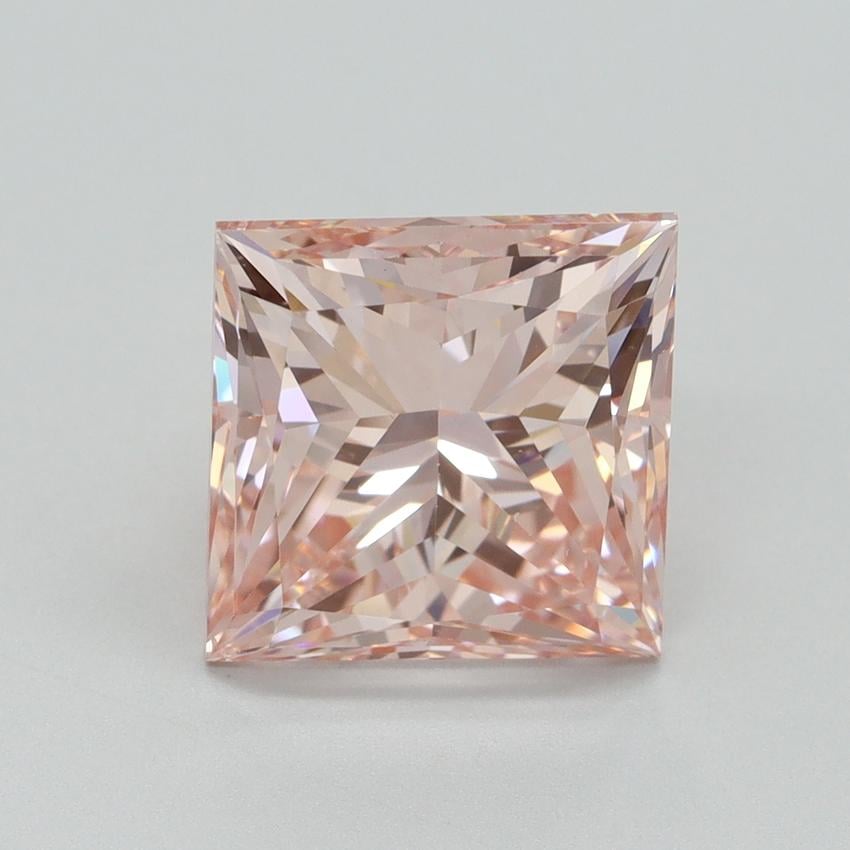 5.01 Ct. Fancy Intense Pink Princess Lab Grown Diamond
