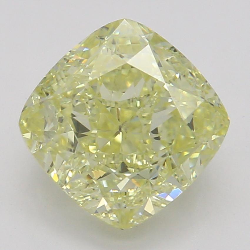 1.26 Ct. Fancy Yellow Cushion Diamond