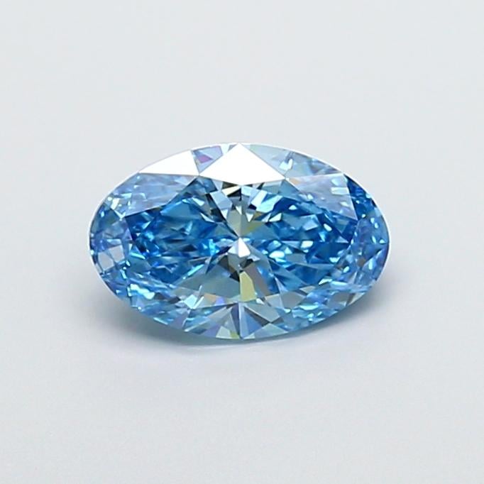 1.50 Ct. Fancy Blue Oval Lab Grown Diamond