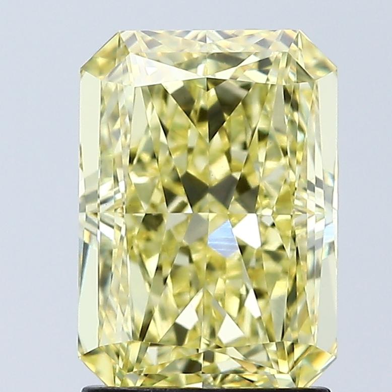 2.08 Ct. Fancy Vivid Yellow Radiant Lab Grown Diamond