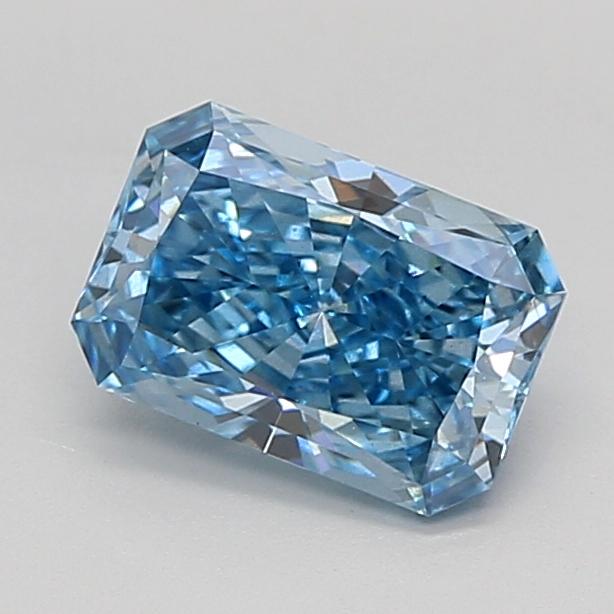 1.65 Ct. Fancy Vivid  Blue Radiant Lab Grown Diamond