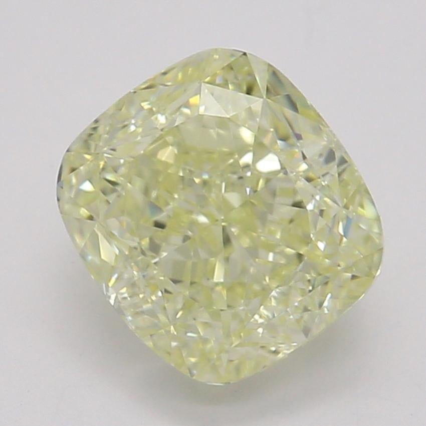 1.01 Ct. Fancy Light Yellow Cushion Diamond