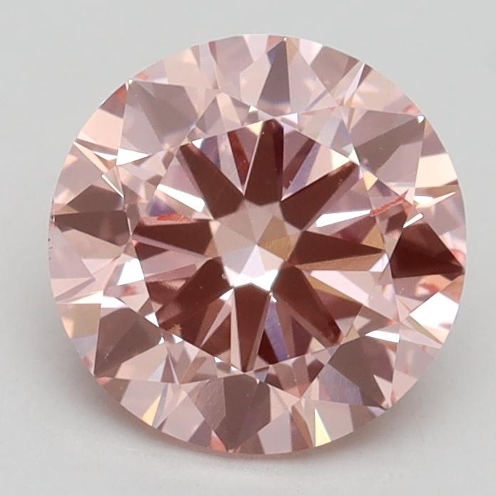 1.80 Ct. Fancy Vivid Pink Round Lab Grown Diamond