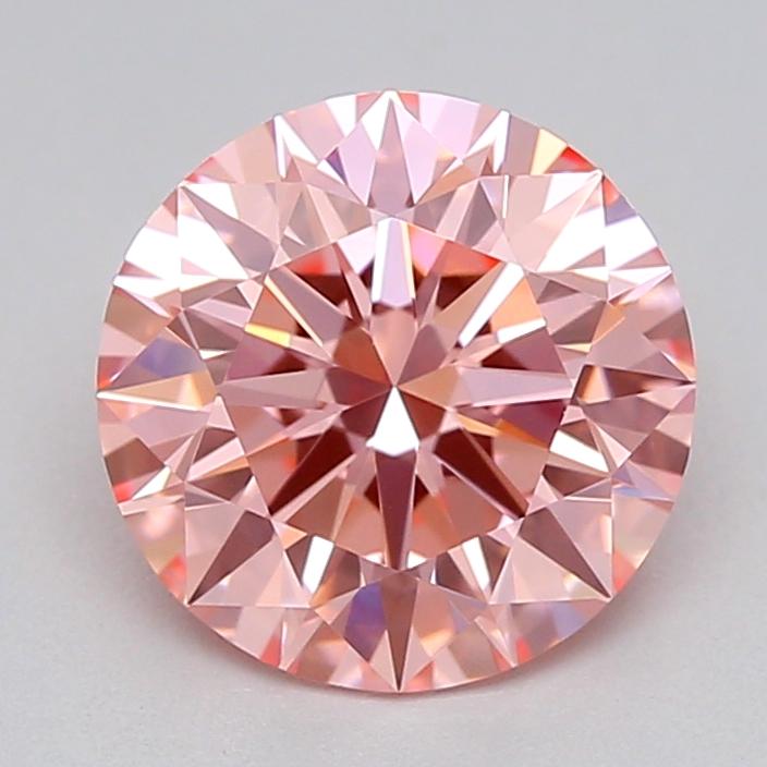 1.05 Ct. Fancy Pink Round Lab Grown Diamond