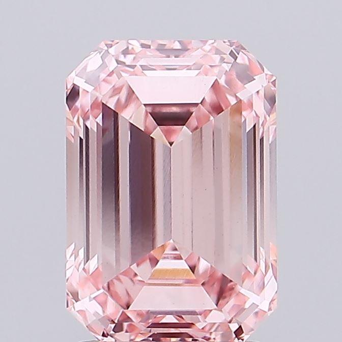 1.82 Ct. Fancy Intense Pink Emerald Lab Grown Diamond