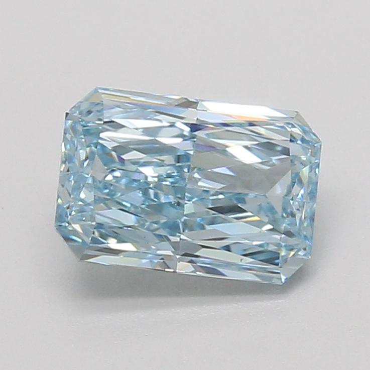 2.07 Ct. Fancy Intense Blue Radiant Lab Grown Diamond