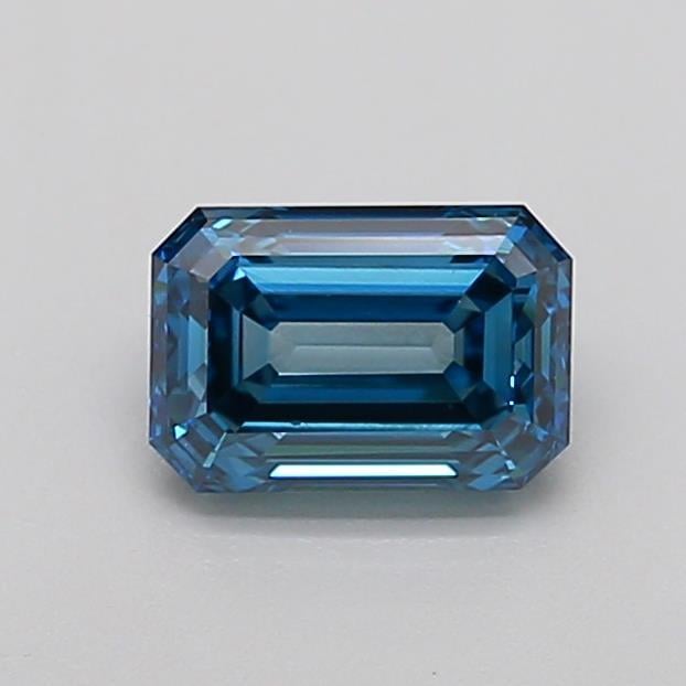1.06 Ct. Fancy Vivid  Blue Emerald Lab Grown Diamond