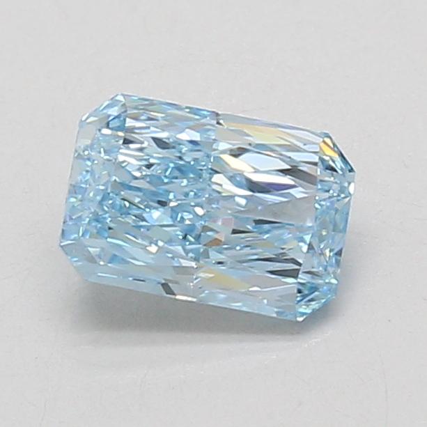 1.02 Ct. Fancy Vivid Blue Radiant Lab Grown Diamond