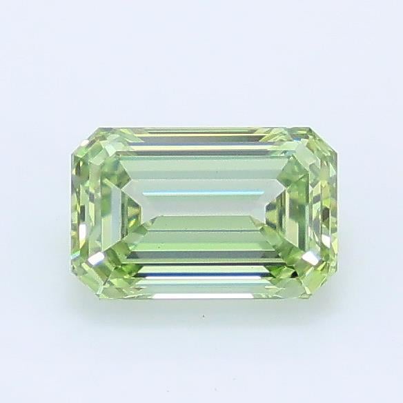 0.94 Ct. Fancy Intense Green Emerald Lab Grown Diamond