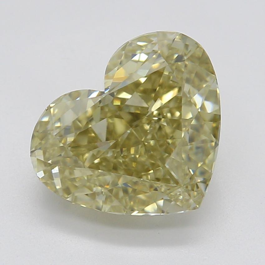 1.52 Ct. Fancy Brownish Yellow Heart Diamond