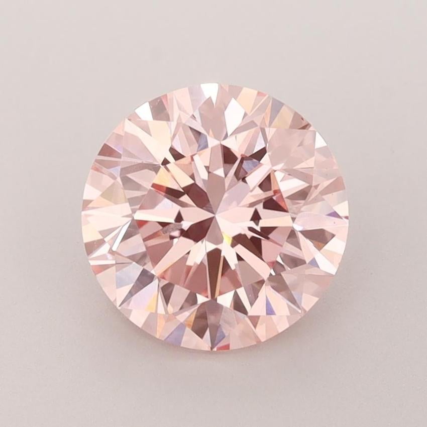 1.99 Ct. Fancy Intense Pink Round Lab Grown Diamond