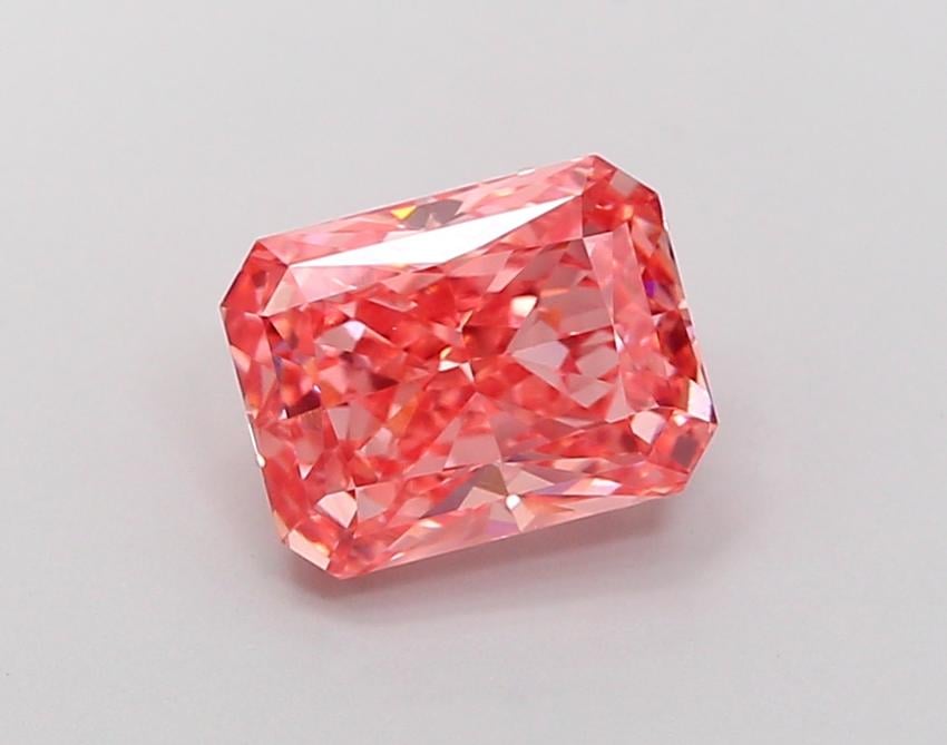 2.0 Ct. Fancy Vivid Pink Radiant Lab Grown Diamond
