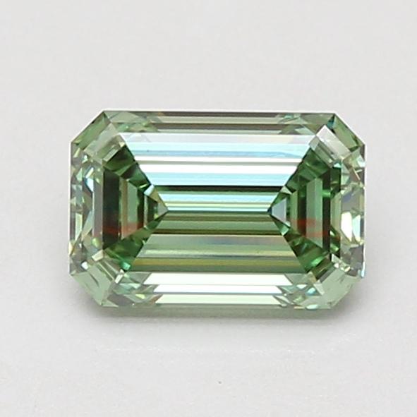 1.09 Ct. Fancy Vivid Green Emerald Lab Grown Diamond