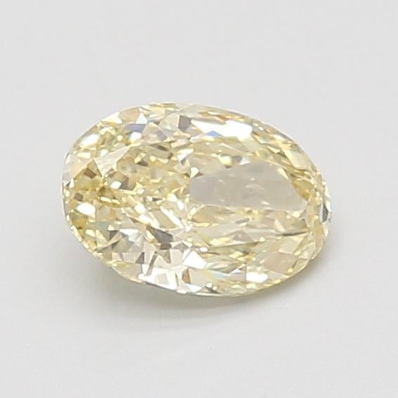0.73 Ct. Fancy Yellow Oval Lab Grown Diamond