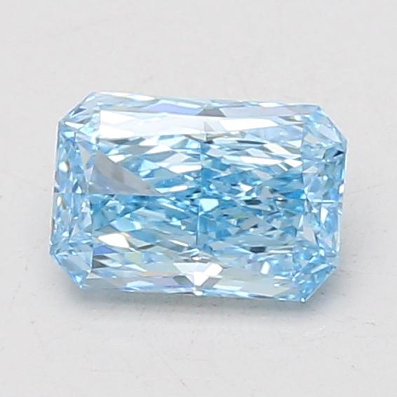 1.00 Ct. Fancy Vivid Blue Radiant Lab Grown Diamond