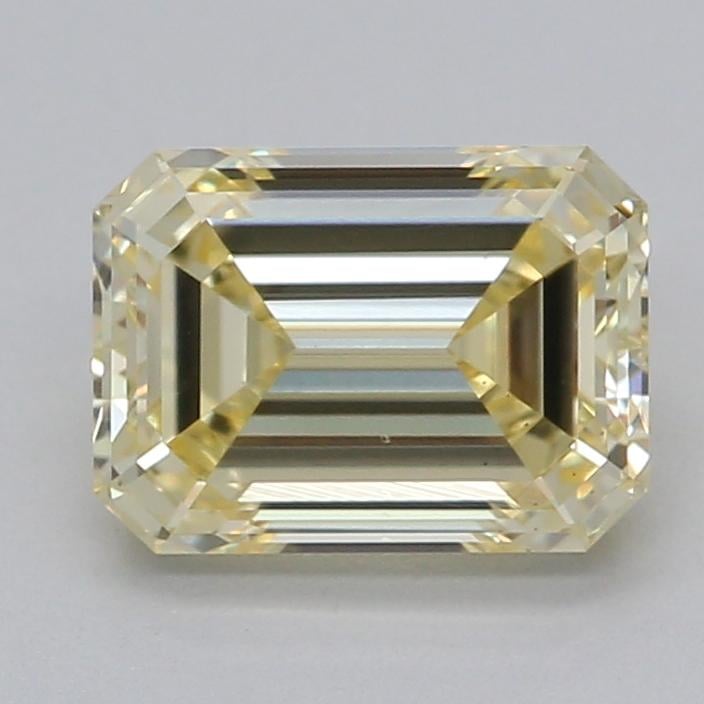 1.04 Ct. Fancy Intense Yellow Emerald Lab Grown Diamond