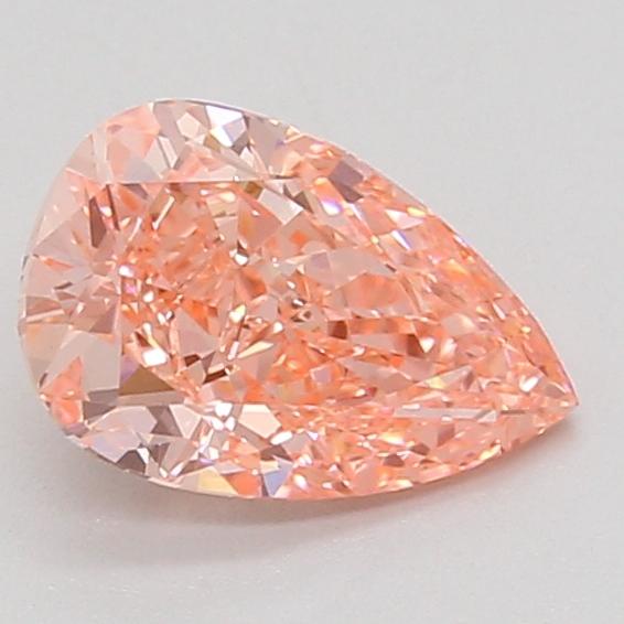1.46 Ct. Fancy Vivid Pink Pear Lab Grown Diamond