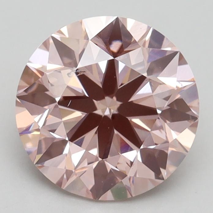 2.01 Ct. Fancy Intense Pink Round Lab Grown Diamond