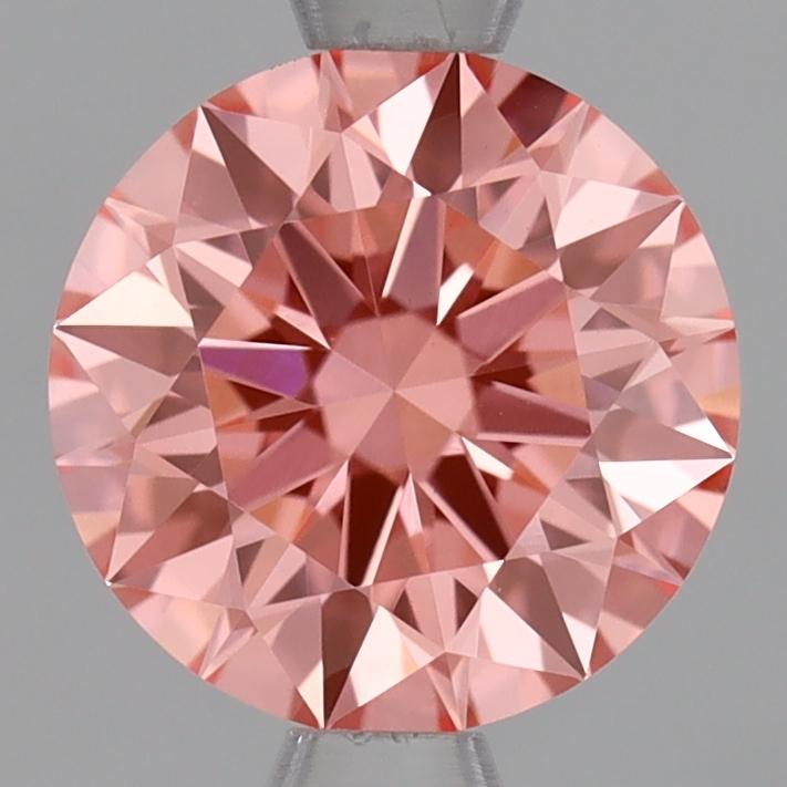 1.05 Ct. Fancy Vivid Pink Round Lab Grown Diamond