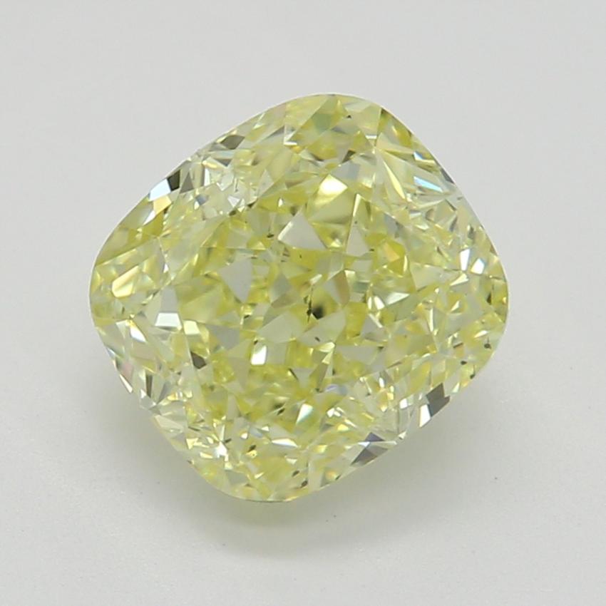 1.05 Ct. Fancy Yellow Cushion Diamond