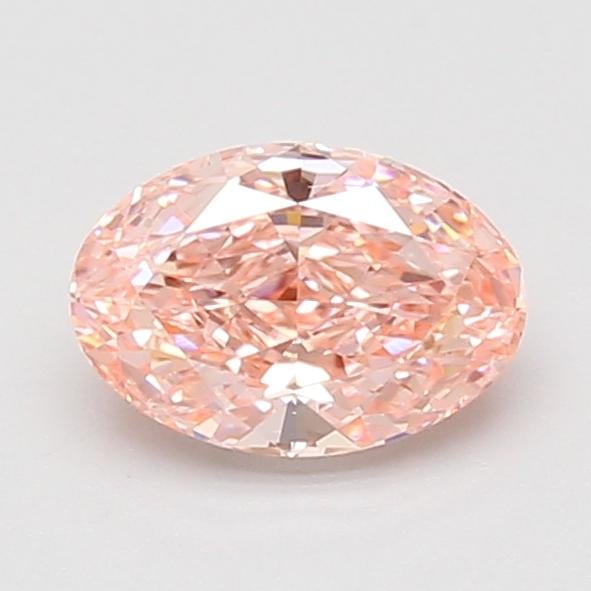1.04 Ct. Fancy Vivid Pink Oval Lab Grown Diamond