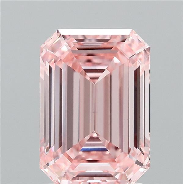 2.09 Ct. Fancy Intense Pink Emerald Lab Grown Diamond