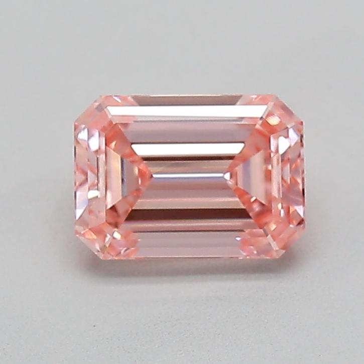 1.05 Ct. Fancy Vivid  Pink Emerald Lab Grown Diamond